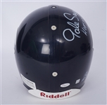 Gale Sayers Autographed & Inscribed HOF 77 Chicago Bears Full Size Authentic Helmet JSA