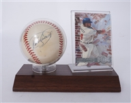Kirby Puckett Autographed Baseball w/ Baseball Card Beckett LOA