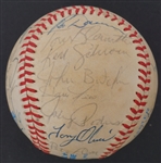 1985 Minnesota Twins Team Signed Baseball w/ Puckett & Viola Beckett LOA