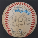 1985 Minnesota Twins Team Signed Baseball w/ Puckett & Viola Beckett LOA