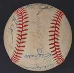 1985 Minnesota Twins Team Signed Baseball w/ Puckett & Viola Beckett LOA