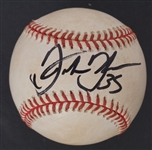 Frank Thomas Game Used & Autographed OAL Baseball Beckett