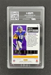 Justin Jefferson Autographed 2020 Panini Contenders Optic Rookie Ticket Orange Card LE #10/50 HGA 9.0 Mint