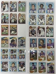 Collection of Vintage 1970s Minnesota Vikings Football Cards