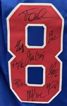 1980 USA Hockey Miracle Team Signed Custom Blue Jersey w/ 19 Signatures Beckett