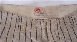 1918 Brooklyn Dodgers Spring Training Worn Flannel Jersey & Pants Autographed by 66 Hall Of Famers w/ Mickey Mantle Beckett LOA
