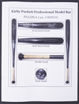 Kirby Puckett 1994 Minnesota Twins Game Used Bat PSA/DNA GU 7