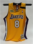 Kobe Bryant Autographed 1999-00 Mitchell & Ness Lakers NBA Finals Jersey PSA/DNA & Beckett
