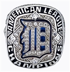 Detroit Tigers 2012 American League Championship 10K Gold & Diamond Ring