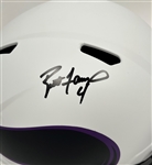 Brett Favre Autographed Minnesota Vikings Full Size Lunar Eclipse Replica Helmet