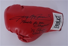 Sugar Ray Leonard Autographed & Inscribed Boxing Glove Beckett