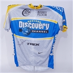 Lance Armstrong Autographed Biking Jersey Beckett LOA