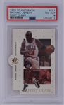 Michael Jordan 1998 SP Authentic #FC1 First Class PSA NM-MT 8