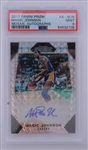 Magic Johnson 2017 Panini Prizm #A-MJS Mosaic Autographs PSA 9 LE #72/99