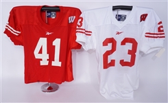 Lot of 2 Wisconsin Badgers Football Jerseys
