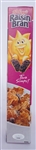 Jim Craig Autographed & Inscribed Unopened Raisin Bran Cereal Box JSA