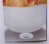 Jim Craig Autographed & Inscribed Unopened Corn Flakes Cereal Box JSA