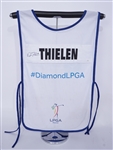 Adam Thielen Autographed Caddy Worn Diamond LPGA Golf Apron JSA