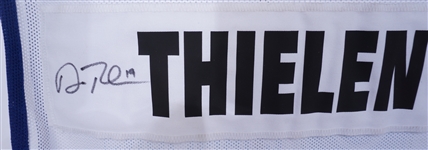 Adam Thielen Autographed Caddy Worn Diamond LPGA Golf Apron JSA