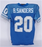 Barry Sanders 1991 Detroit Lions Game Used Jersey w/ Dave Miedema LOA