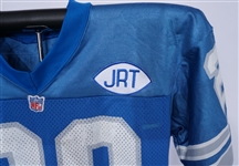 Barry Sanders 1991 Detroit Lions Game Used Jersey w/ Dave Miedema LOA
