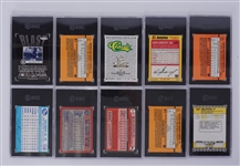 Lot of 10 Ken Griffey Jr. Graded Cards