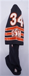 Walter Payton 1986-87 Chicago Bears Game Used Jersey w/ Dave Miedema LOA