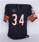 Walter Payton 1986-87 Chicago Bears Game Used Jersey w/ Dave Miedema LOA