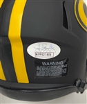 Lot of 2 Davante Adams & Jordy Nelson Autographed Green Bay Packers Eclipse Mini Helmets JSA