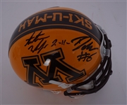 Lot of 2 Antoine Winfield Jr. & Tyler Johnson Dual Autographed Minnesota Gophers Mini Helmets Beckett