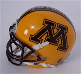 PJ Fleck Autographed  Custom Jersey & Mini Helmet Beckett