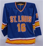Brett Hull Autographed Custom Jersey PSA/DNA