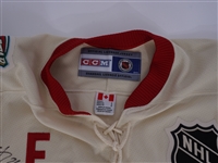 Jim Craig RARE Autographed 2004 Eastern Conference All-Star Game Jersey From Craig's Personal Collection w/ Other Signatures Beckett LOA