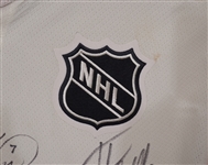 Jim Craig RARE Autographed 2004 Eastern Conference All-Star Game Jersey From Craig's Personal Collection w/ Other Signatures Beckett LOA
