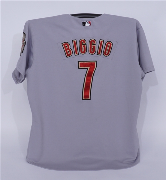 Craig Biggio 2002 Houston Astros Game Used Jersey w/ Dave Miedema LOA