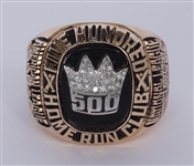 500 Home Run Club Gold & Diamond Ring