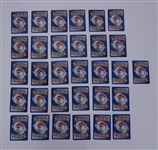 Lot of 31 Starter Pokemon Cards (Charmander, Squirtle, Bulbasaur, & Pikachu)
