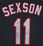 Richie Sexson 2003 Game Issued & Autographed N.L. All-Star BP Jersey MLB