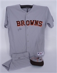 Brook Fordyce 2003 Baltimore Orioles Turn Back the Clock Game Used & Autographed Uniform