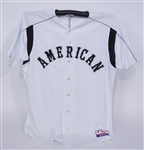 Melvin Mora 2003 Game Issued & Autographed A.L. All-Star BP Jersey MLB
