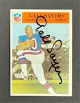 Gale Sayers Autographed 1966 Philadelphia #38 Rookie Card Beckett