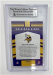 Dalvin Cook Autographed 2017 Donruss Rookie Gridiron Kings #15 Rookie Card BGS