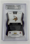 Dalvin Cook Autographed 2017 Select Prizm Purple #173 Rookie Card BGS