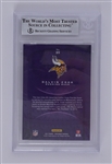 Dalvin Cook Autographed 2017 Crown Royale #89 Rookie Card BGS