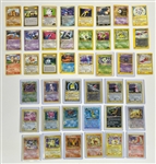 Collection of 42 Rare Pokemon Cards w/ 19 Holo & Reverse Holo Cards