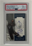 Kevin Garnett 2001 Ultimate Collection Signatures #KG-A Card PSA Mint 9