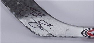 Brent Burns Game Used & Autographed Hockey Stick
