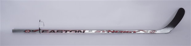 Brent Burns Game Used & Autographed Hockey Stick