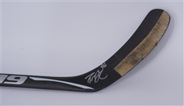 Pierre-Marc Bouchard Game Used & Autographed Hockey Stick w/ Team Provenance