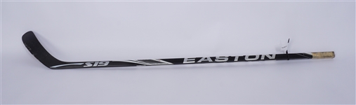 Pierre-Marc Bouchard Game Used & Autographed Hockey Stick w/ Team Provenance